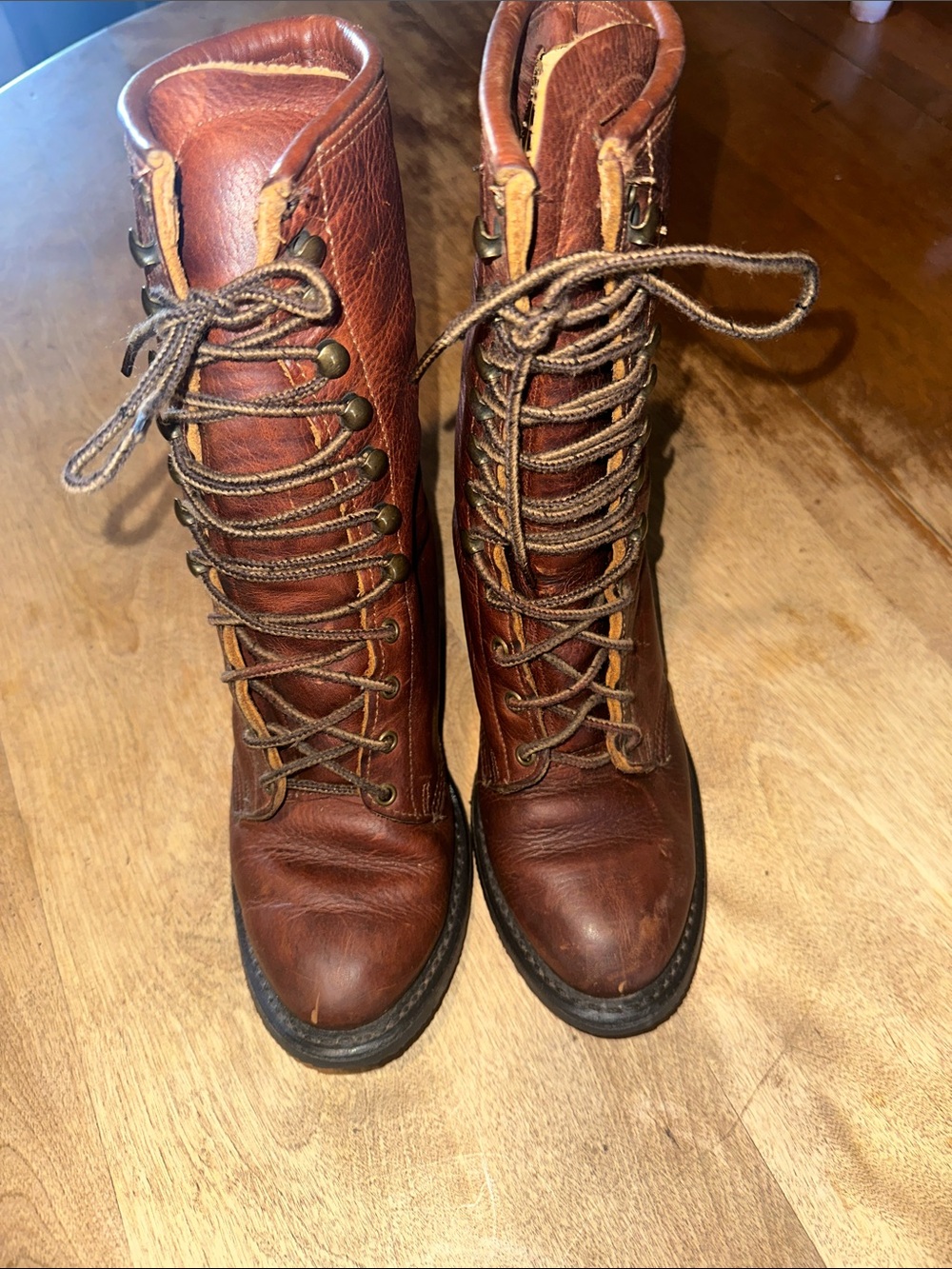 Double H Women’s Heeled Boots in Brown